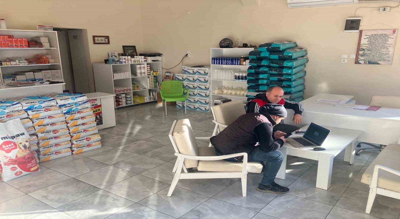 Kuyucakta veteriner klinikleri denetlendi