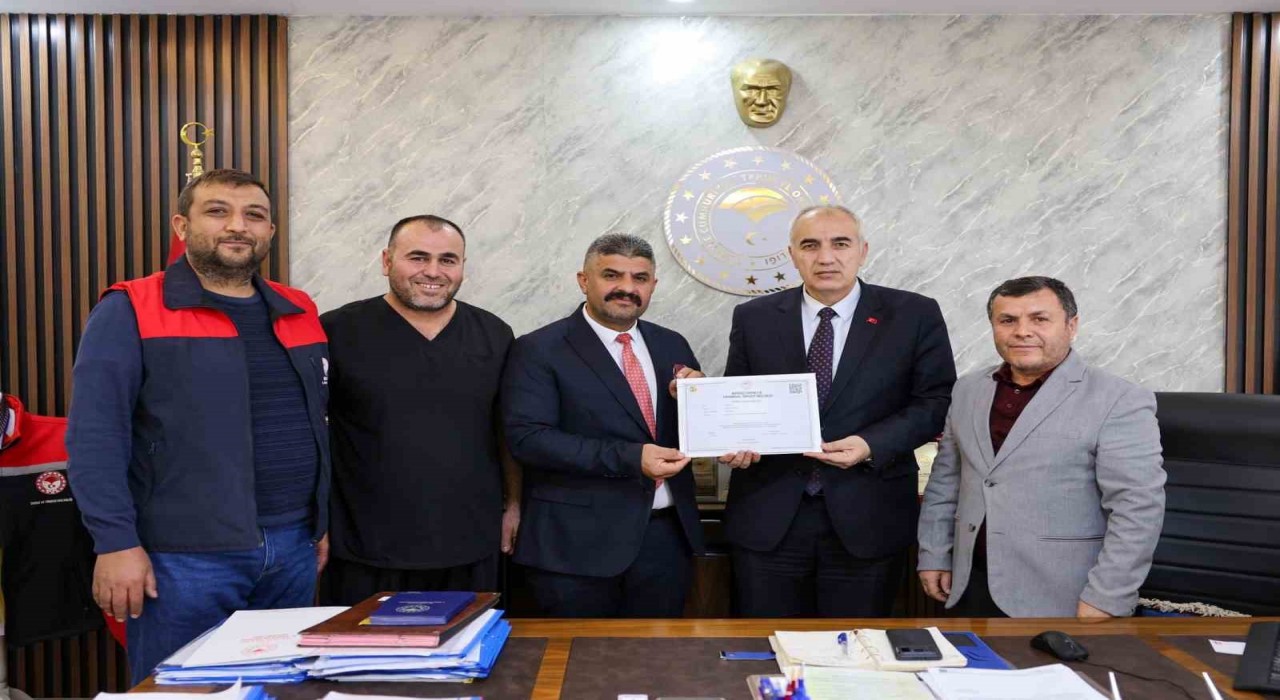 Malatyaya 4.5 milyon lira ek destek getiren başarı belgesi