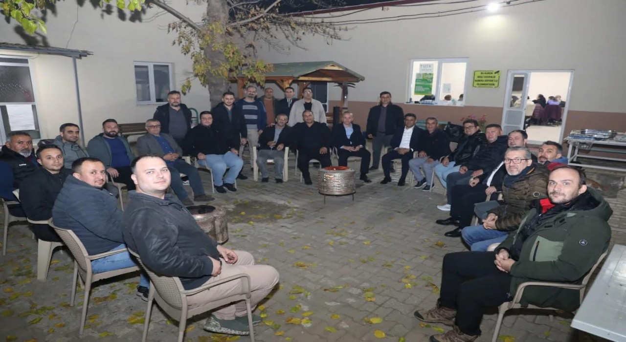 Manisa Tarım İl Müdürü Sarıgölde personeliyle buluştu