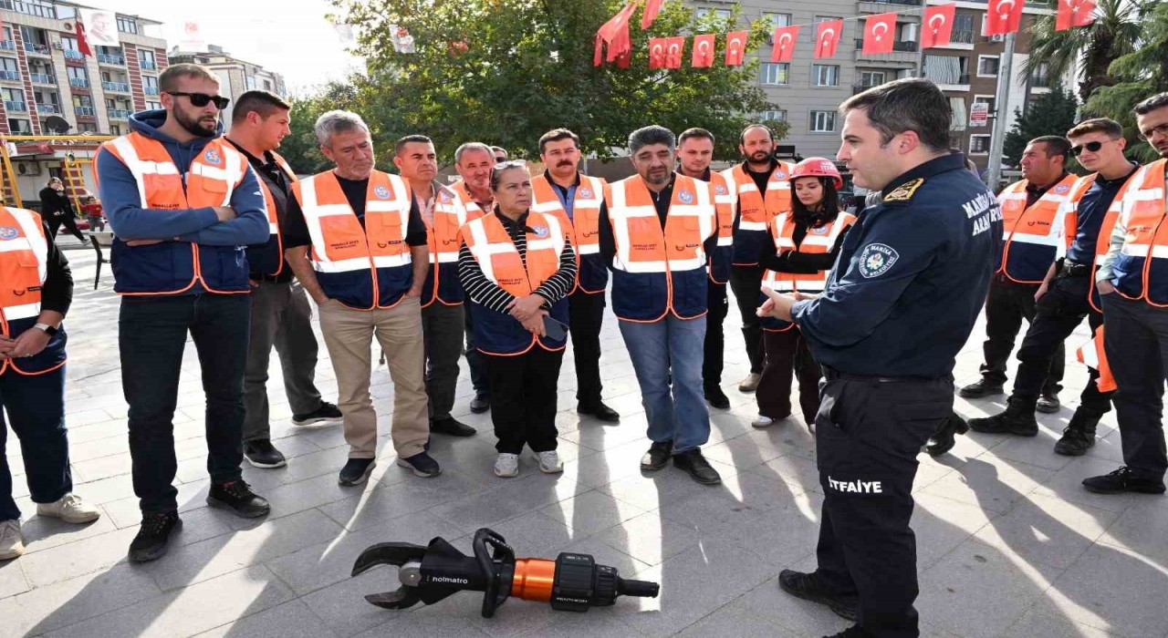 Manisada Mahalle afet gönüllüleri projesi hayata geçiyor