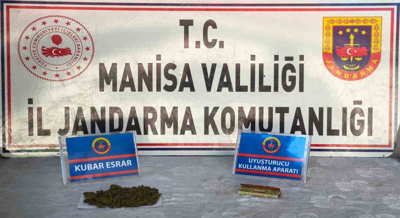 Manisada uyuşturucu operasyonu