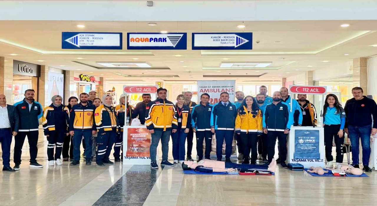 Mardinde Acil Sağlık Hizmetleri Haftası etkinlikleri