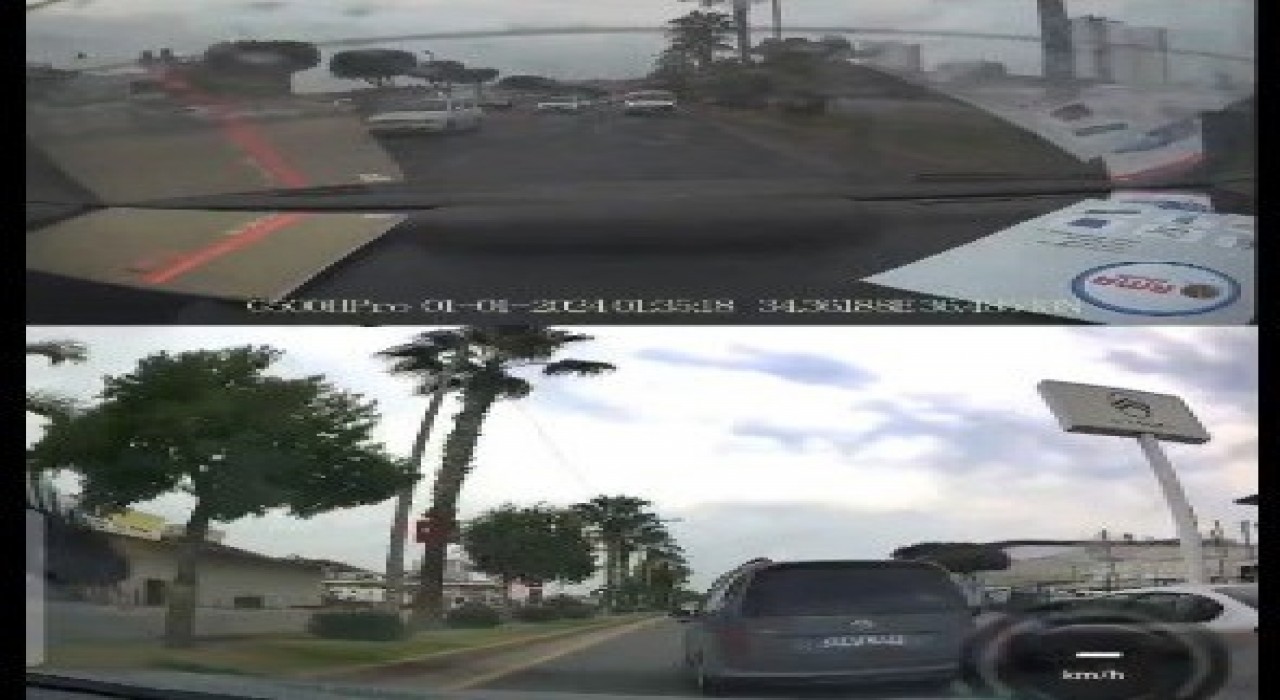 Mersinde makas atan sürücü gözaltına alındı