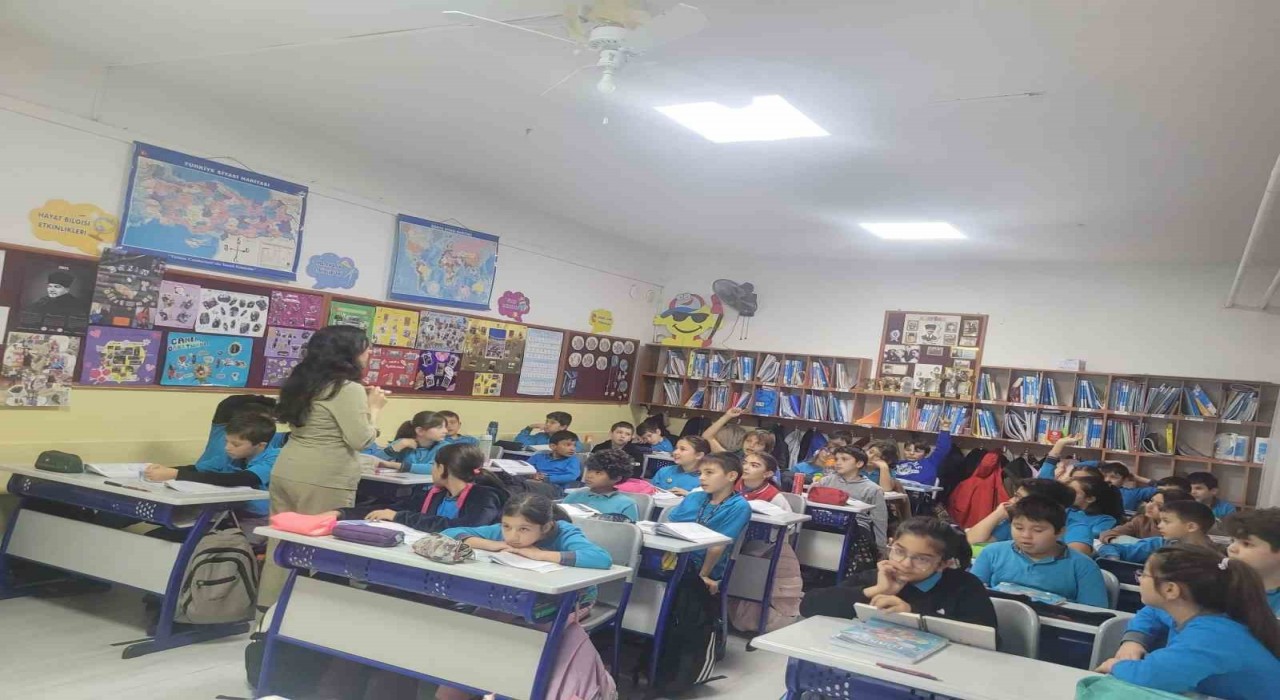 Muğlada öğrencilere temel beslenme eğitimi veriliyor