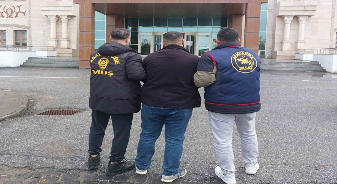 Muşta 20 yıl kesinleşmiş hapis cezası bulunan hükümlü JASAT tarafından yakalandı