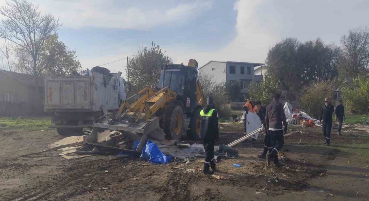 Nilüferde çevre temizliği