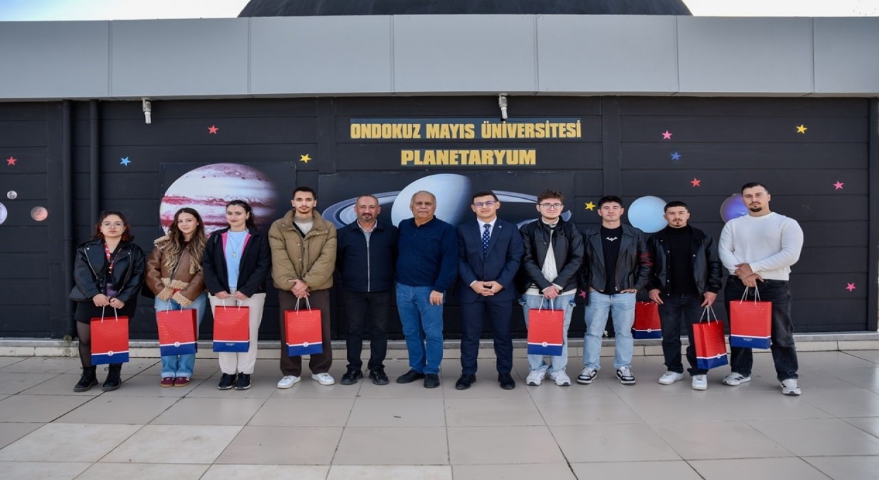 OMÜde UyumFest25te derece alan öğrencilere özel gezi