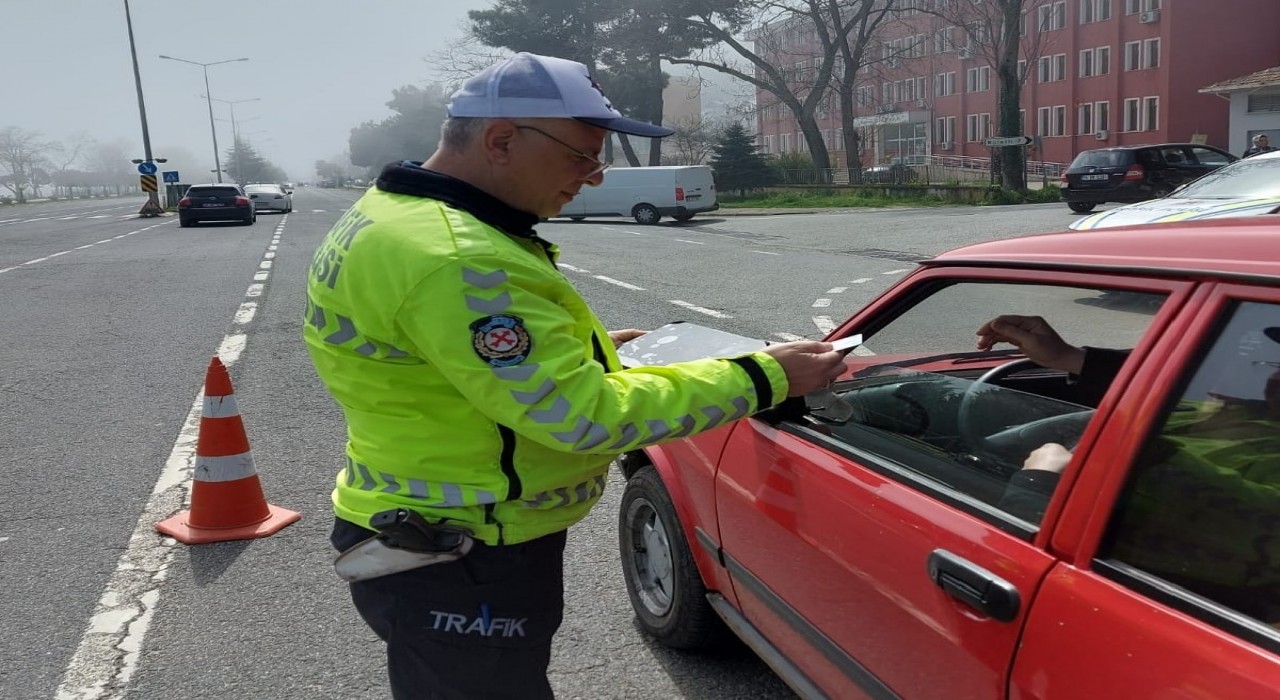 Orduda bir haftada 16 binden fazla araç ve sürücüsü denetledi