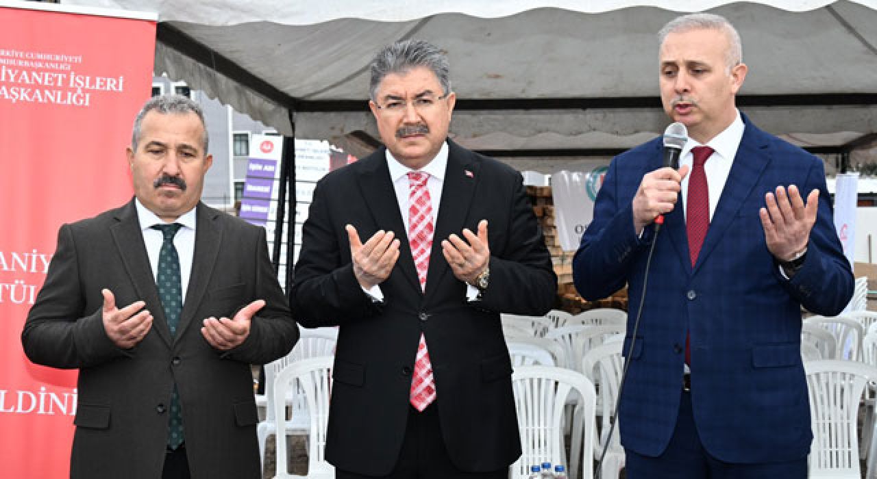 Osmaniye İl Müftülüğü Yeni Hizmet Binasının Temeli Törenle Atıldı