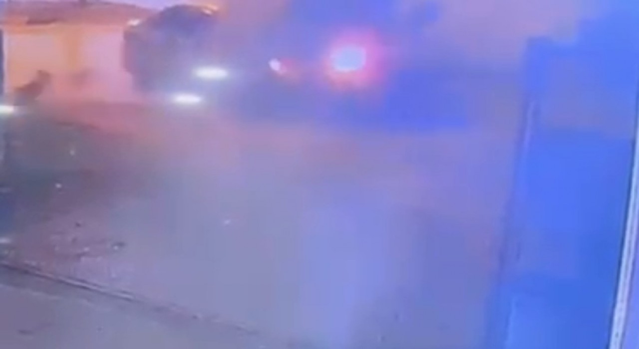 Osmaniyede 2 kişinin hayatını kaybettiği kaza görüntülendi