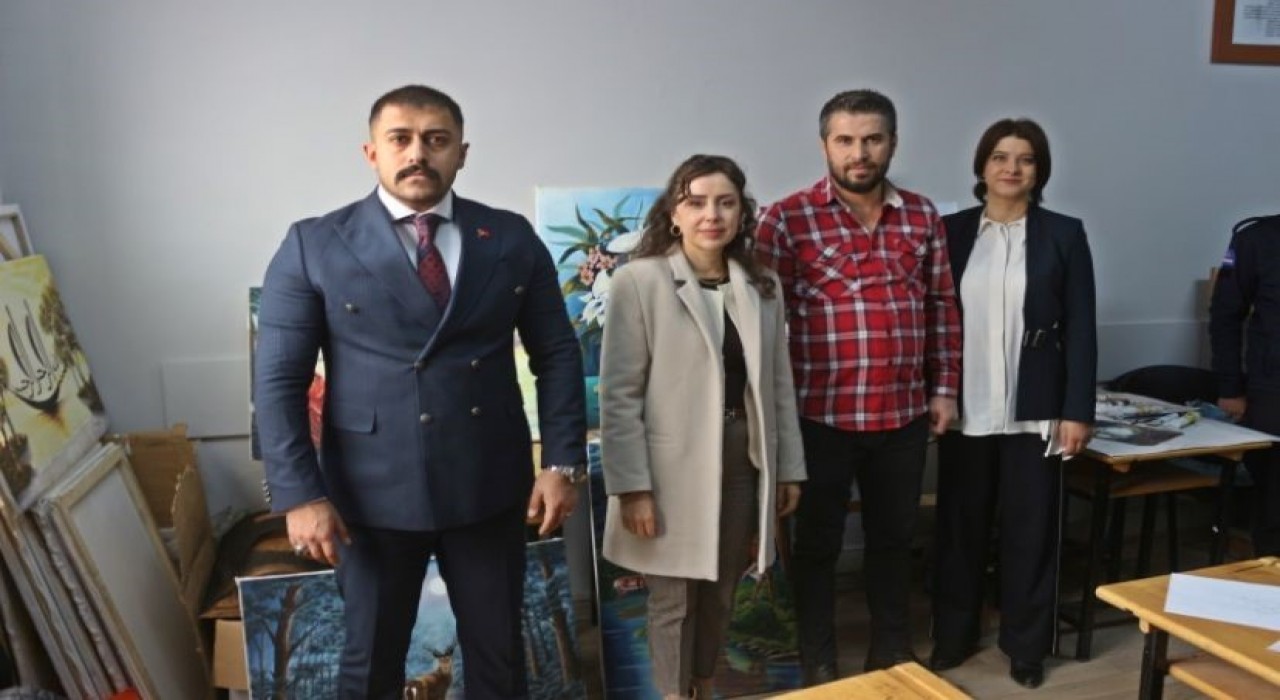 Patnosta açık cezaevinde hükümlülere meslek edindirme kursları başladı