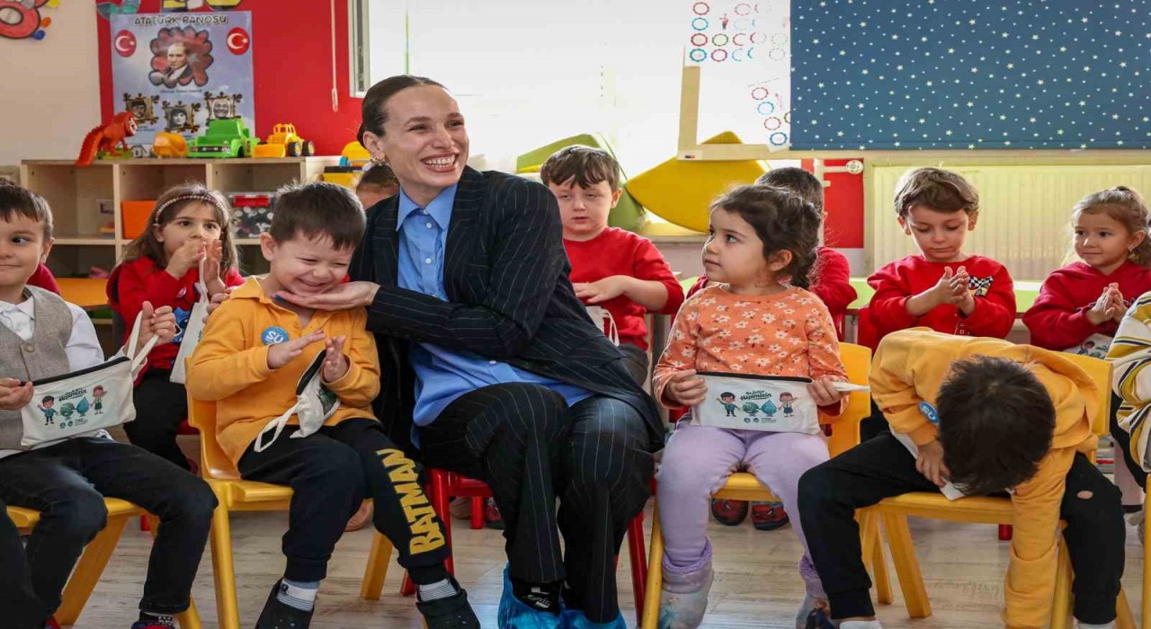 Sakaryada anaokulu öğrencilerine su tasarrufu anlatıldı