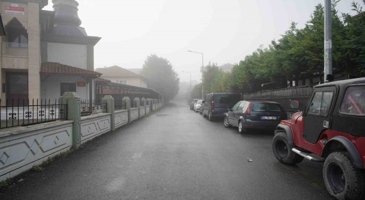 Sakaryada sis görüş mesafesini 50 metreye düşürdü
