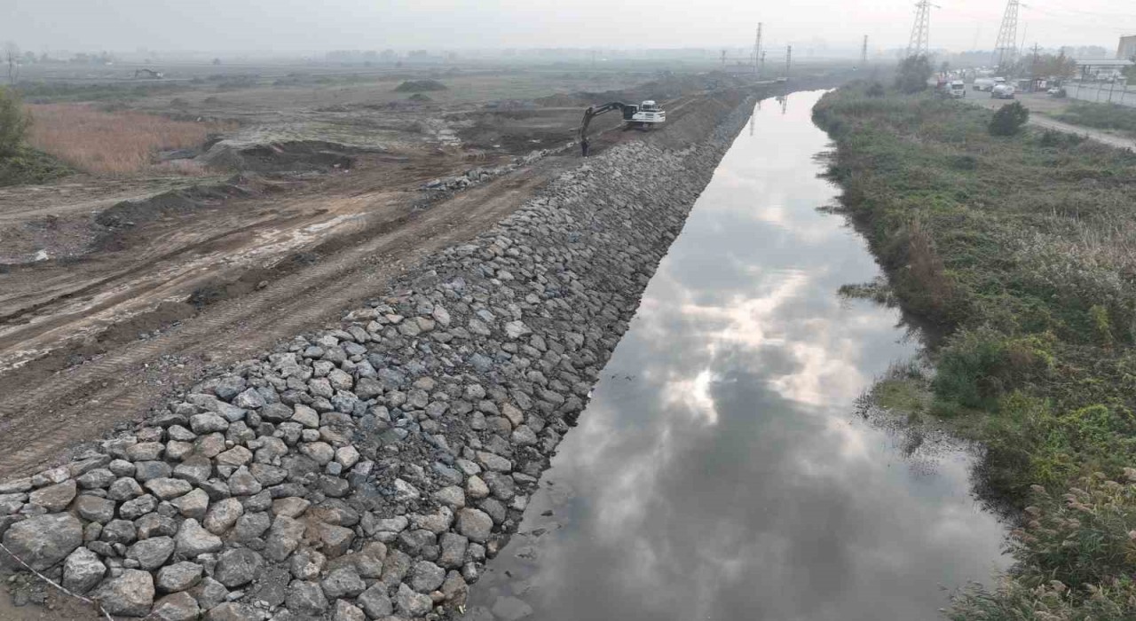 Samsun yeni OSBde ıslah ve drenaj çalışmaları sürüyor