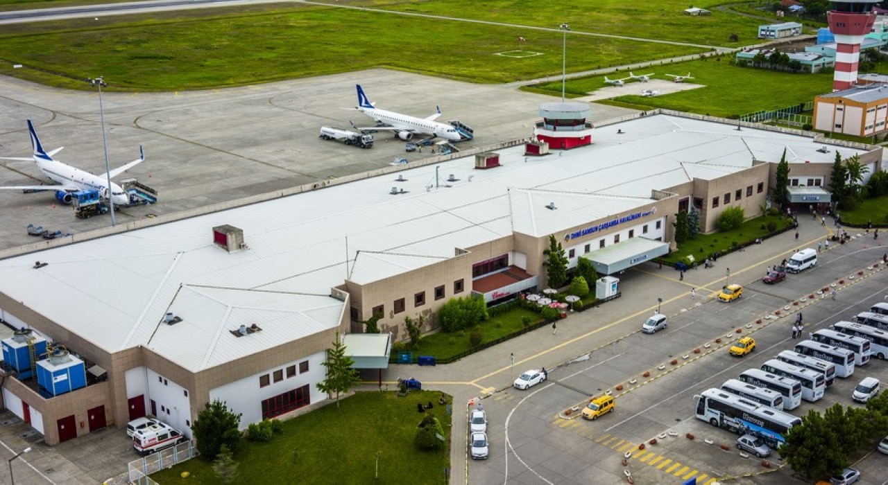 Samsunda 11 ayda 1,5 milyon kişiye havayolu hizmeti