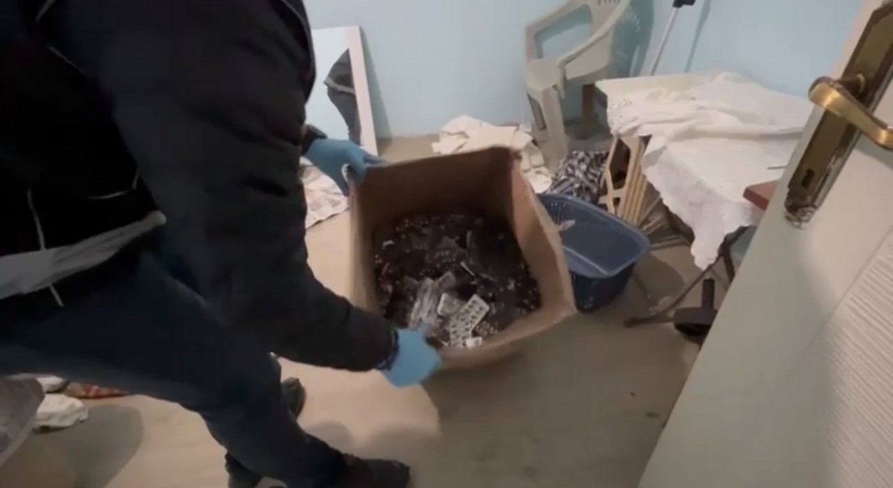 Samsunda 13 bin 552 uyuşturucu hap ele geçirildi