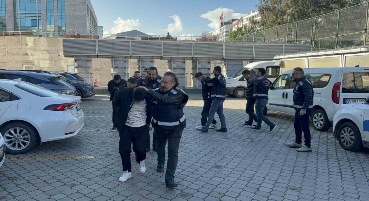 Samsunda 2 kişinin yaralandığı silahlı saldırıda 7 kişi tutuklandı