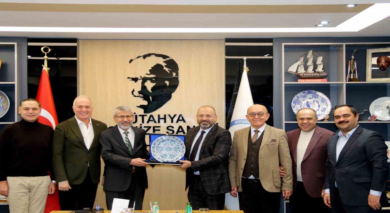 Sanayi ve Teknoloji İl Müdürü Albayraktan Kütahya OSB Yönetim Kuruluna ziyaret