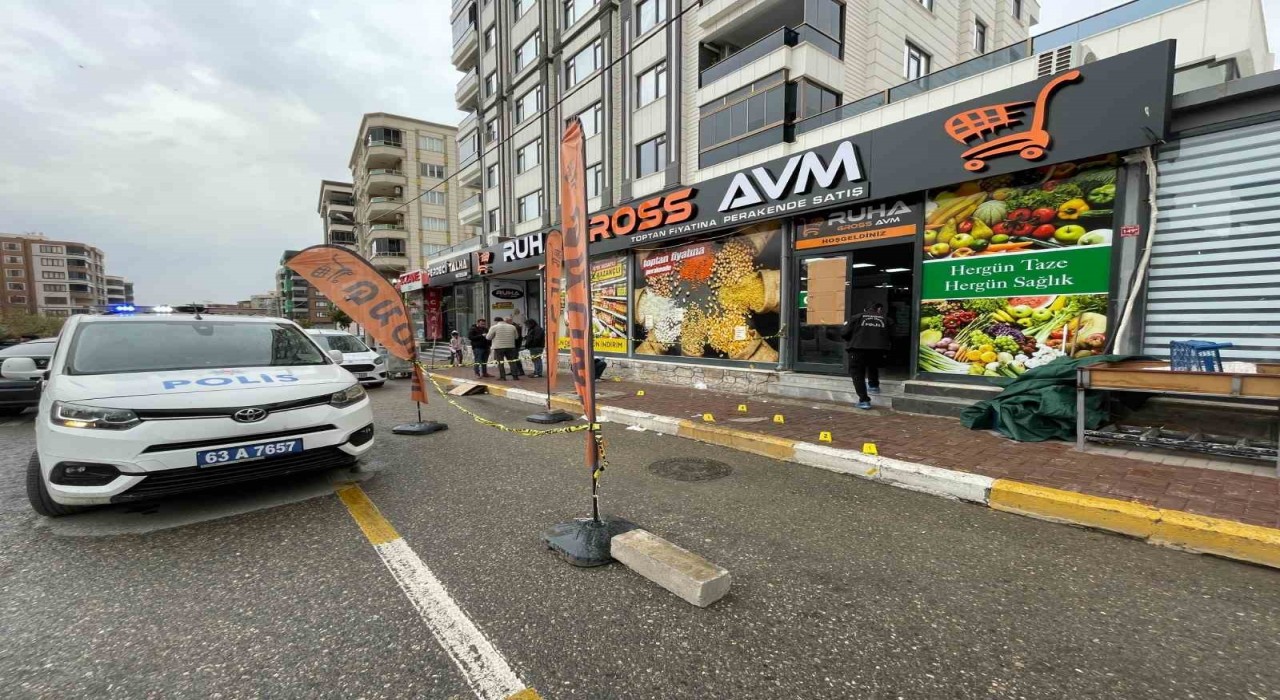 Şanlıurfada markete silahlı saldırı: 1 yaralı