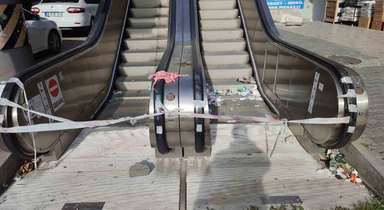 Şentepe Teleferik Hattı çürümeye terk edildi