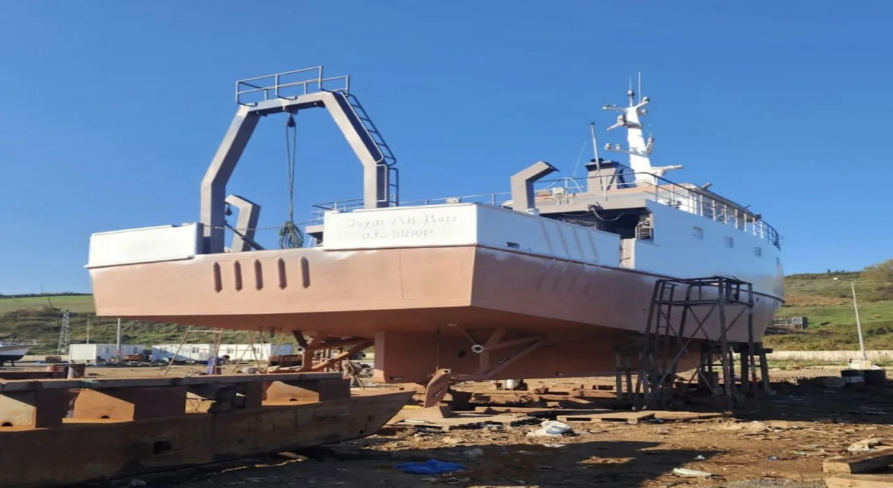 Seydi Ali Reis Gemisi teknik yenileme için karaya alındı