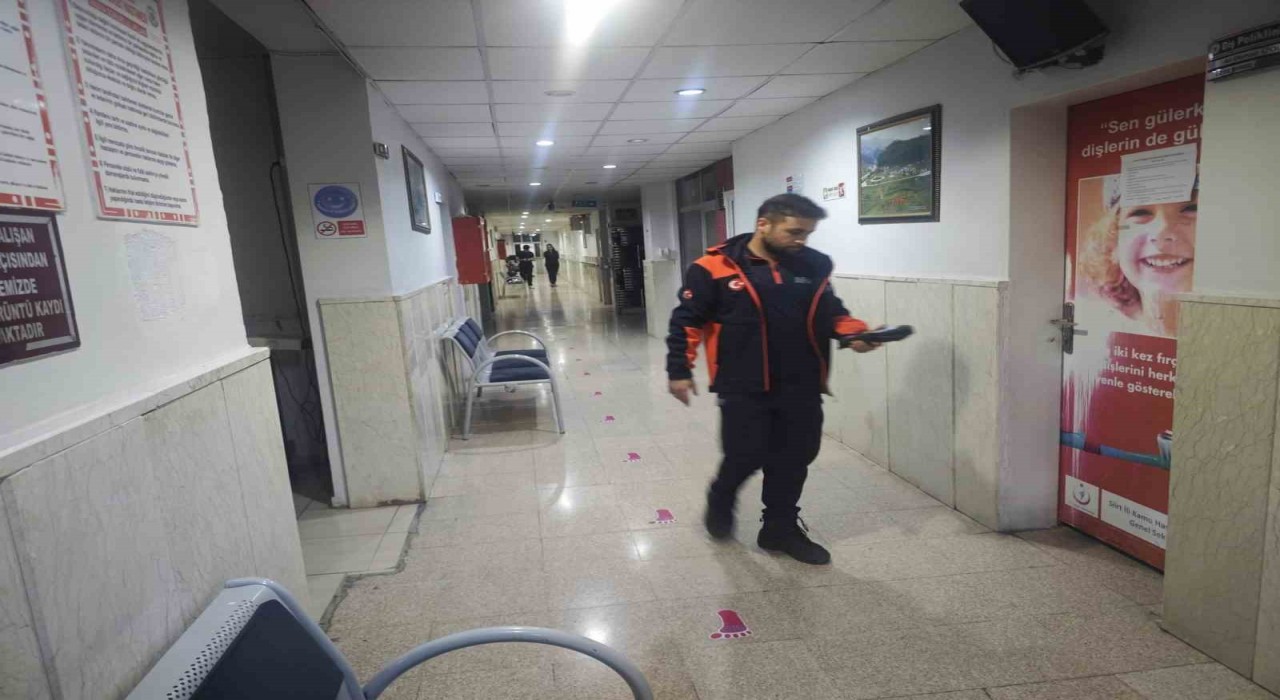 Siirtte hastanede karbonmonoksit gazından 5 kişi etkilendi