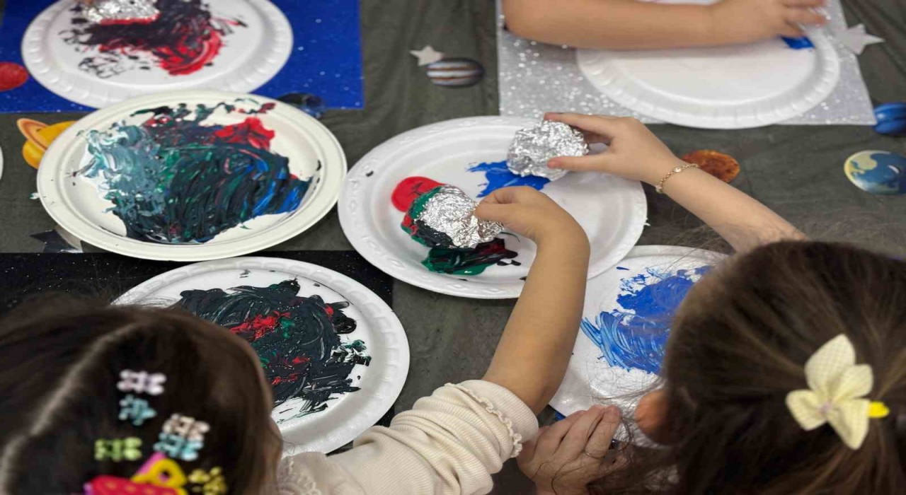 Sincan Belediyesinden miniklere uzay temalı etkinlik