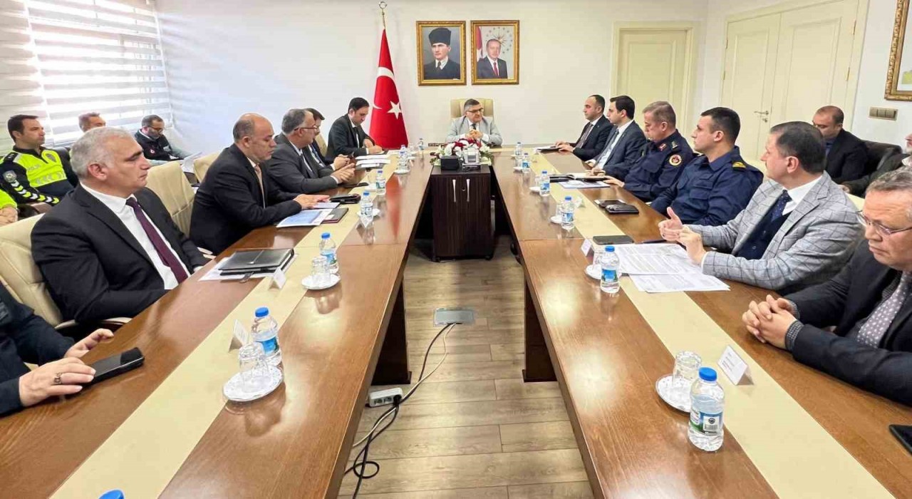 Sinopta kış mevsimi trafik tedbirleri toplantısı