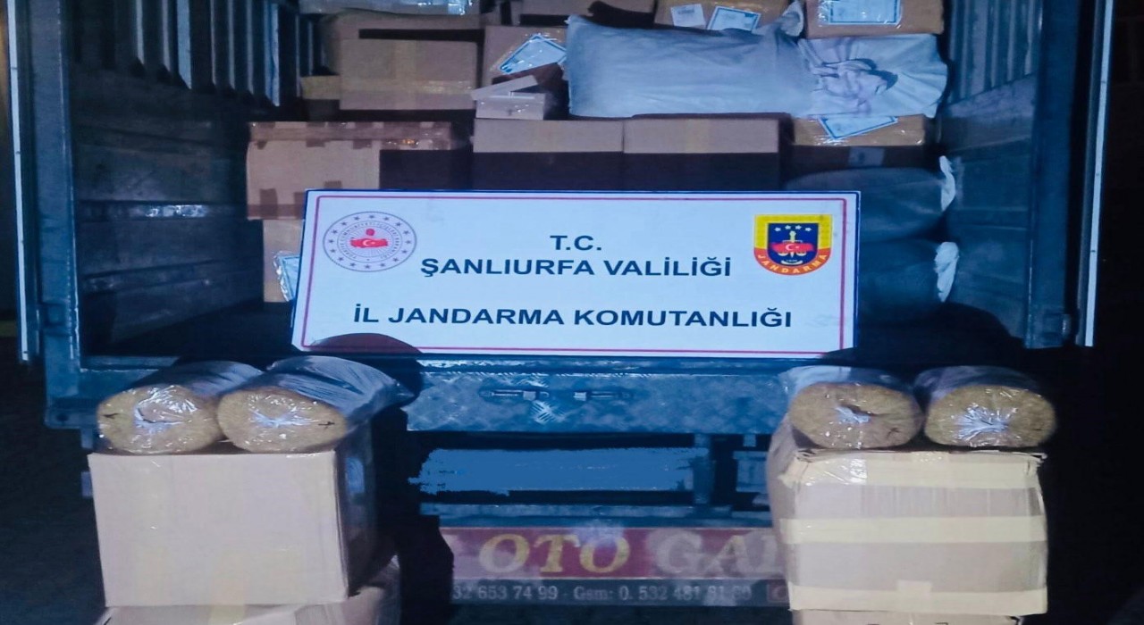 Siverekte 3 tonun üzerinde kıyılmış tütün ele geçirildi