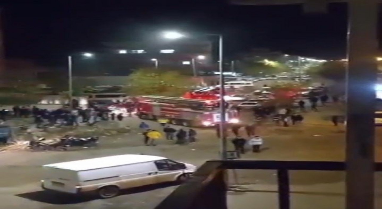 Siverekte çıkan yangında 9 kişi dumandan etkilendi