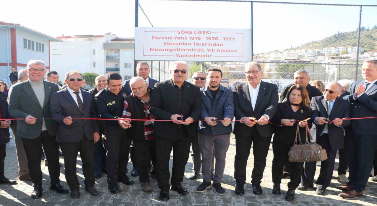 Söke Anadolu Lisesinde çifte açılış heyecanı