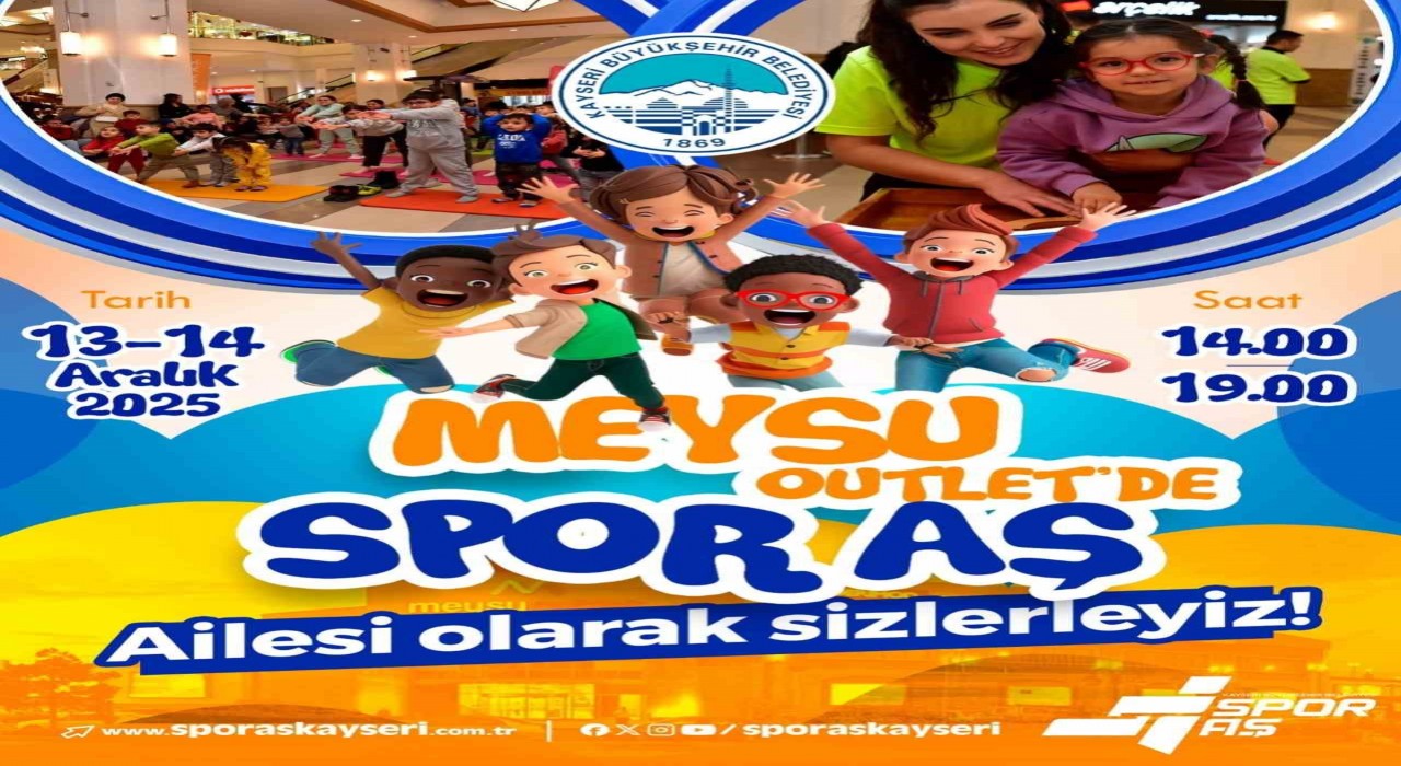 Spor A.Ş.nin AVM Spor Etkinlikleri sürüyor