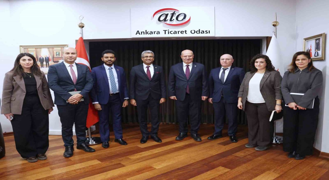 Sri Lanka Büyükelçisi Kadurugamuwa, ATO üyelerini Sri Lanka Expo 2026ya davet etti