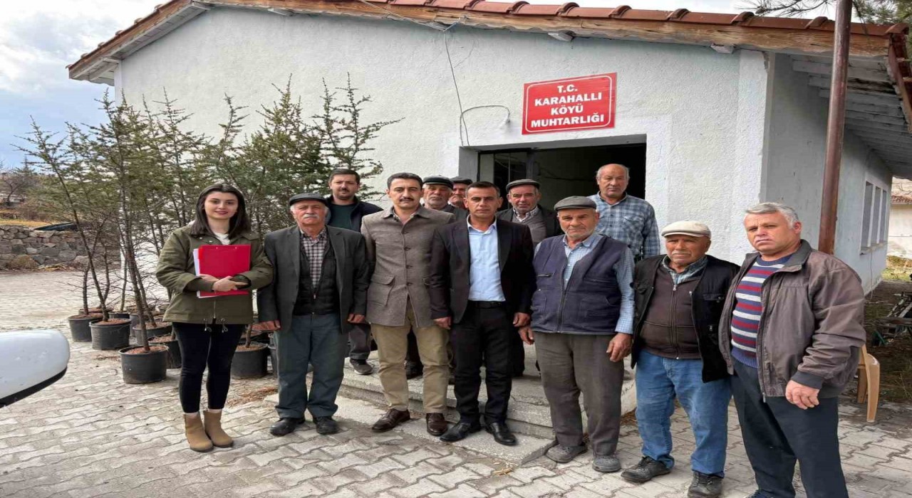 Şuhutta çiftçi eğitim toplantısı yapıldı