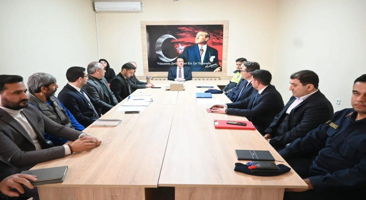 Sultandağında kış tedbirleri toplantısı