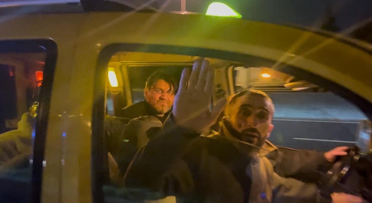 Tekirdağda gülümseten anlar: Arabasız kaldı, neşesini bozmadı