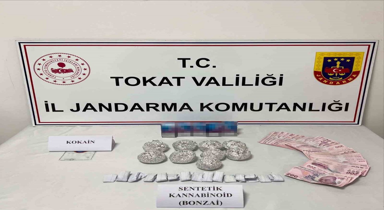 Tokatta jandarma uyuşturucu ticaretine geçit vermedi