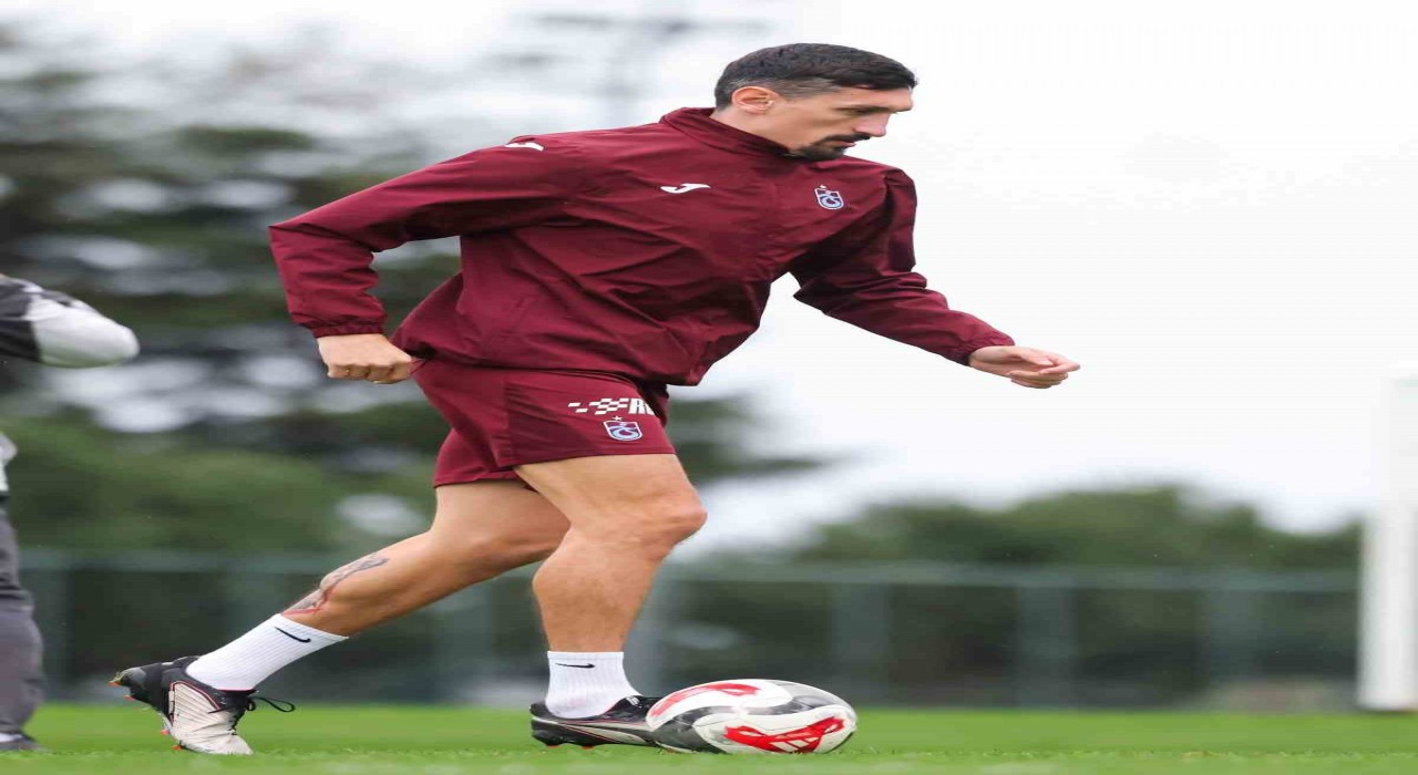 Trabzonsporda Savic, takımla çalıştı