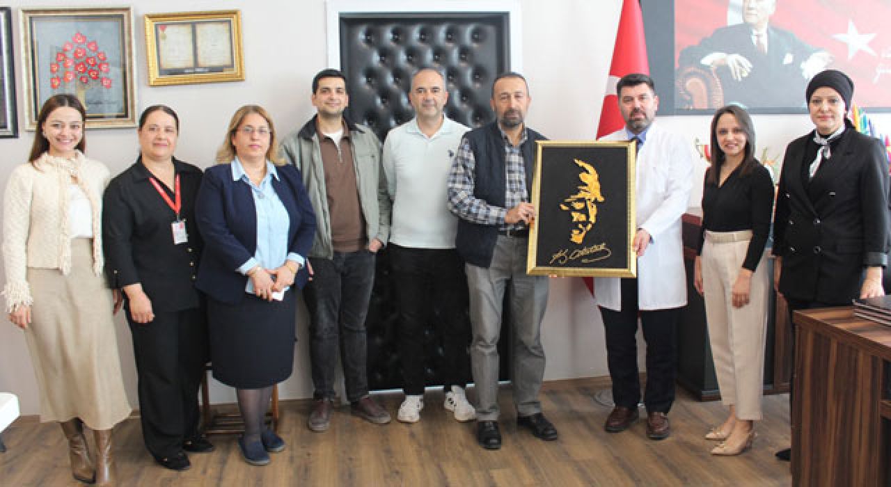 TRSM Danışanları Başhekim Koçer’i Ziyaret Etti