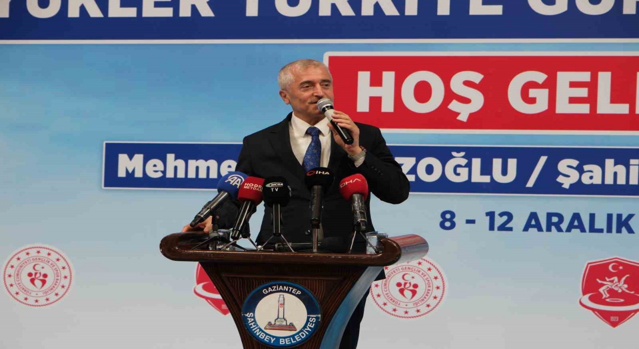 Türkiye Güreş Şampiyonası Gaziantepte başladı