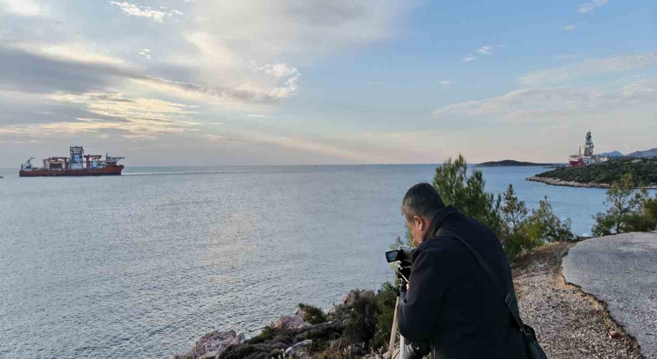 Türkiyenin 6ıncı sondaj gemisi Mersine ulaştı