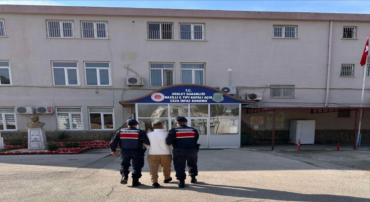 Uyuşturucu suçundan aranan şahıs Nazillide yakalandı