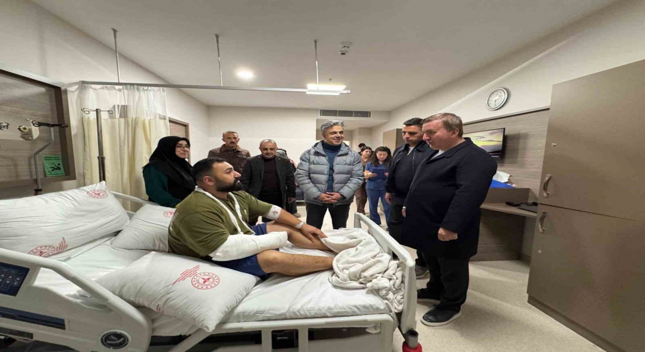 Vali Aydoğdudan hastalara moral ziyareti