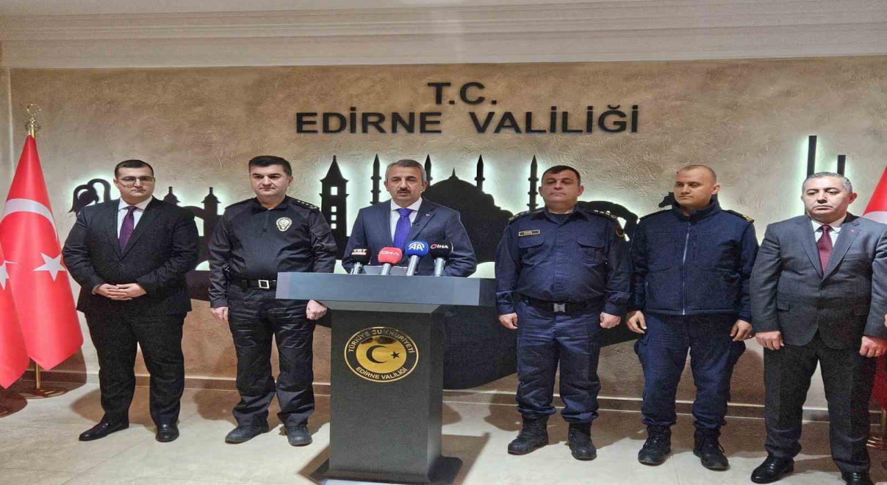 Vali Sezer: Edirnede 10 ayda bin 414 kişi yakalandı, motosiklet kazaları arttı