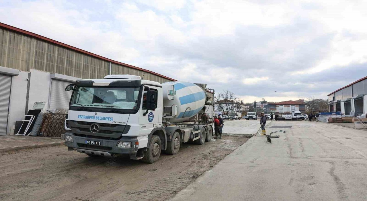 Vezirköprü Hurdacılar ve Keresteciler Sitesinde sorunlar çözülüyor
