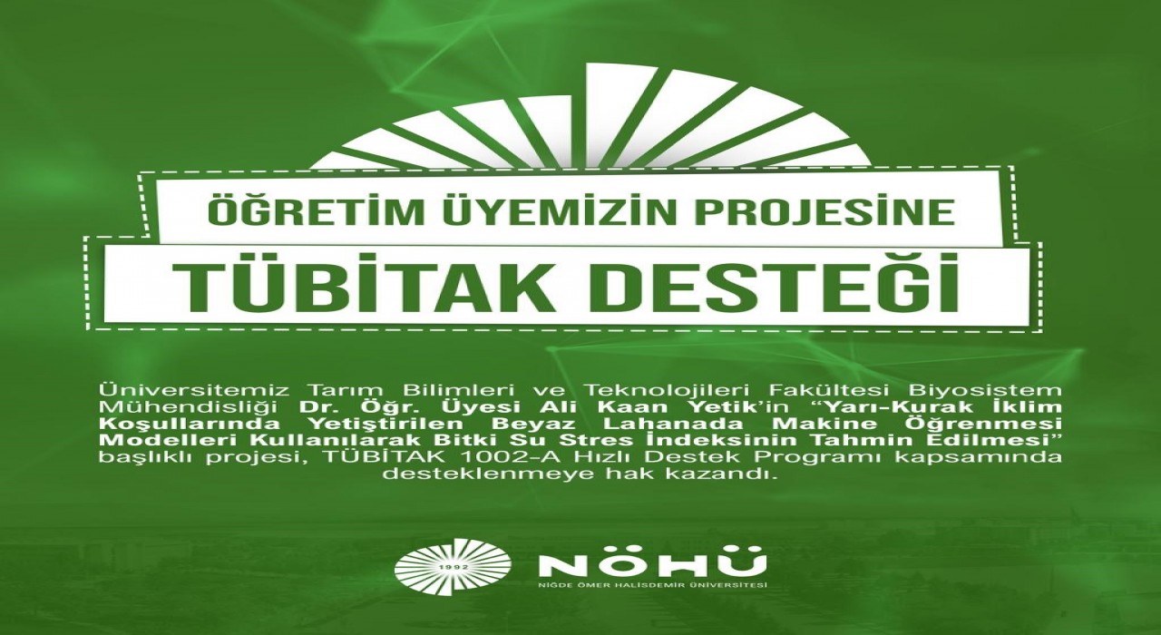 Yapay zeka destekli tarım projesine TÜBİTAKtan destek