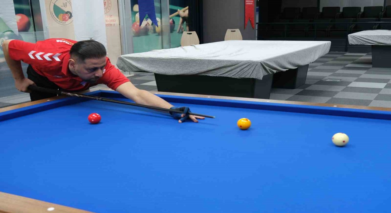 Yenişehir Belediyesi bilardo takımı, Ankarada 1. Lig için mücadele edecek
