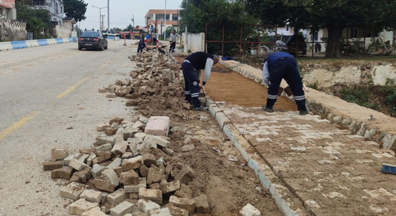 Yumurtalık’ta Altyapı ve Üstyapı Çalışmaları Hız Kesmeden Sürüyor