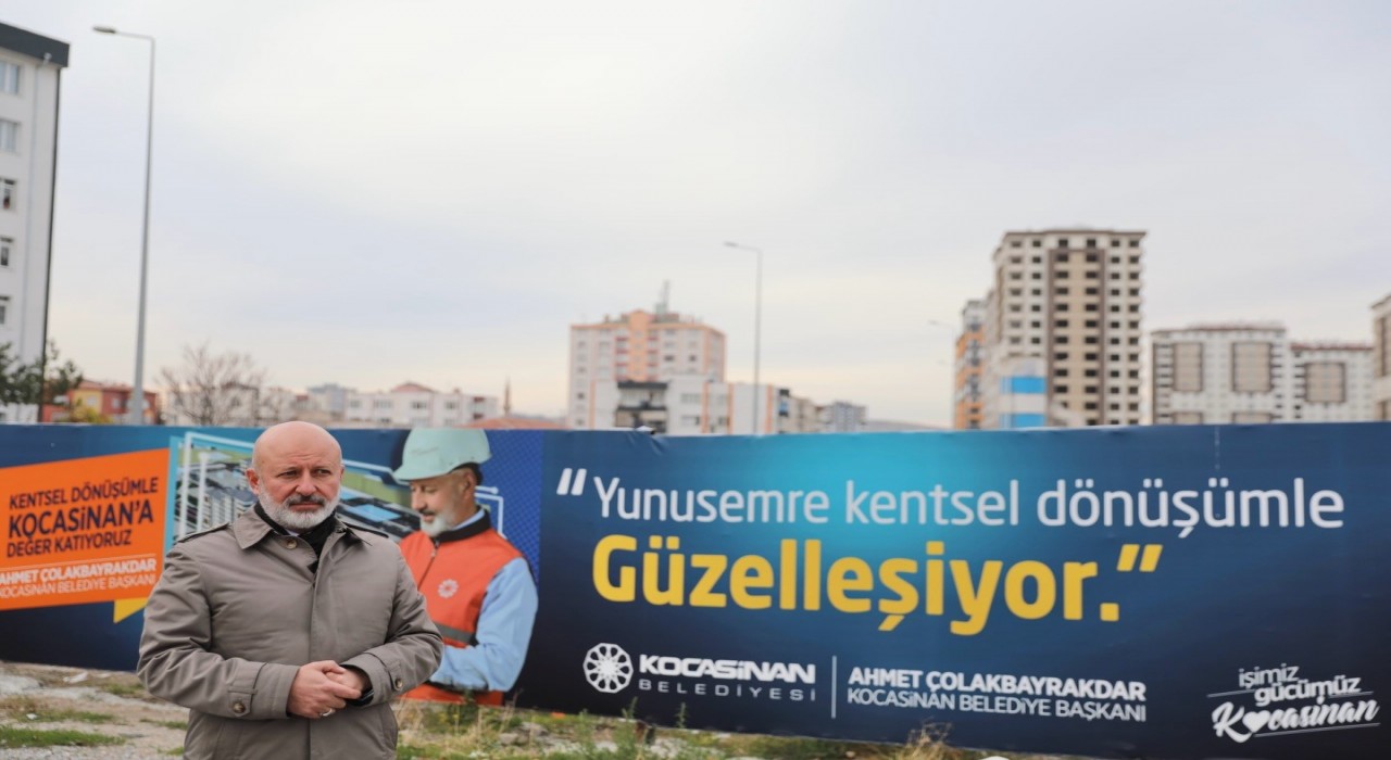 Yunus Emre Mahallesine yeni kentsel dönüşüm müjdesi