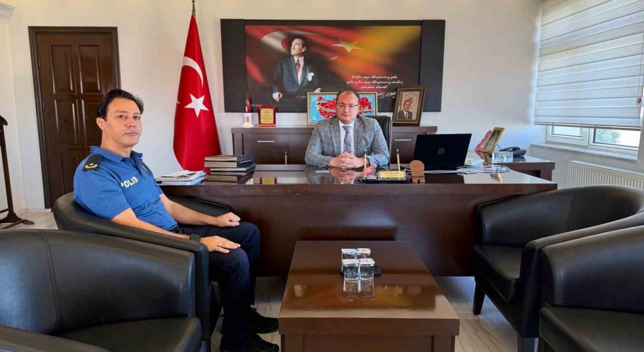 Bolvadinde Emniyet Müdürü Arıkan görevine başladı